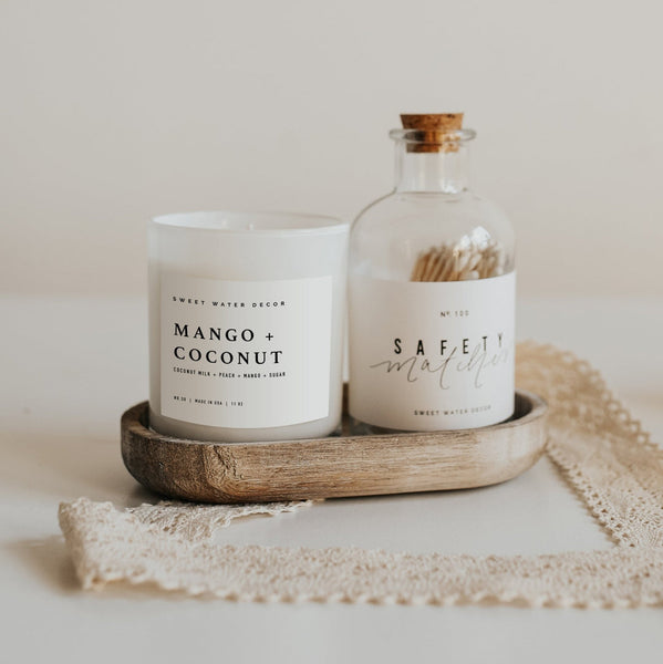 Mango and Coconut Soy Candle