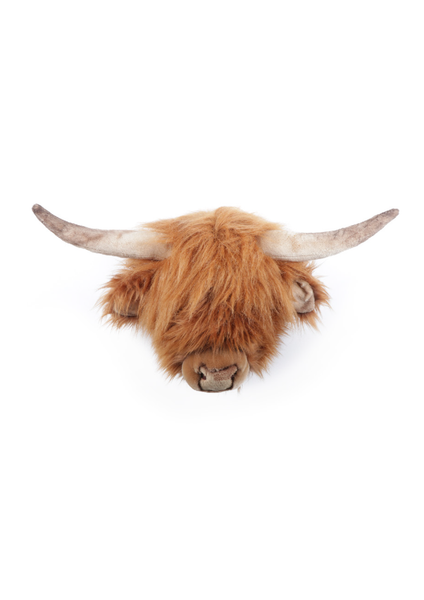 WILD & SOFT - Wall deco head highland cow Nicolas
