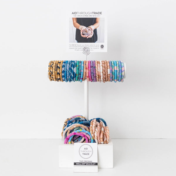 Aid Through Trade - ROLL-ON® BRACELET DISPLAY STAND