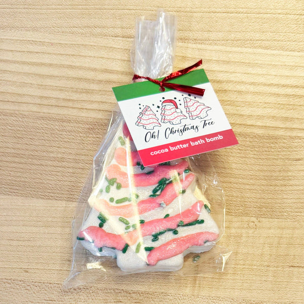 Christmas Cake PRIZE Bath Bomb