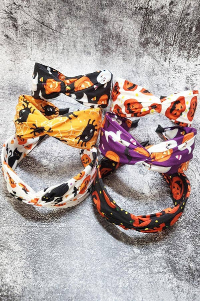 Funteze - Halloween Center Twisted Headband