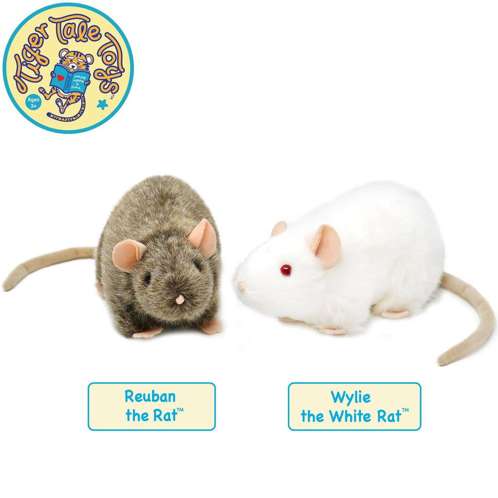 VIAHART Toy Co. - Reuben The Rat | 7 Inch Stuffed Animal Plush