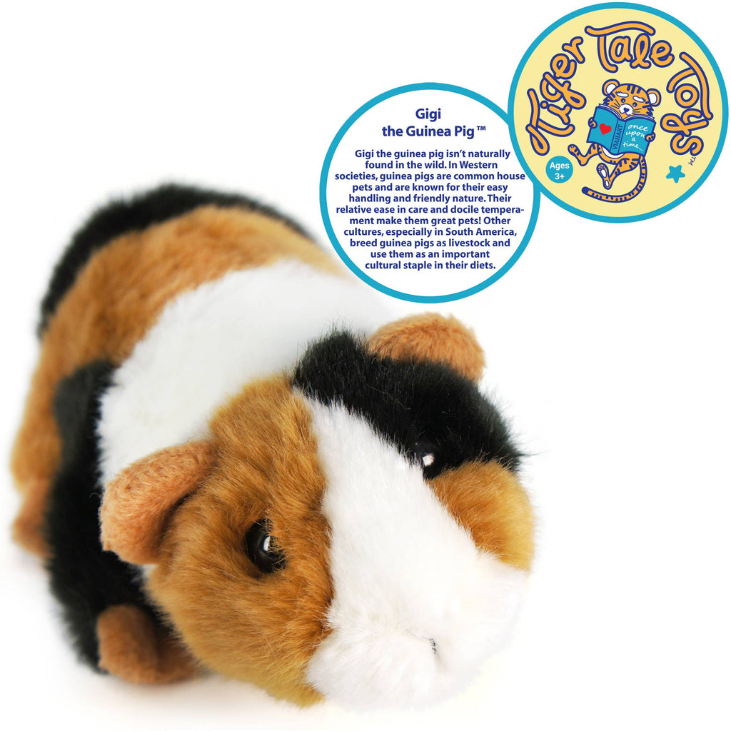 VIAHART Toy Co. - Gigi The Guinea Pig | 7 Inch Stuffed Animal Plush