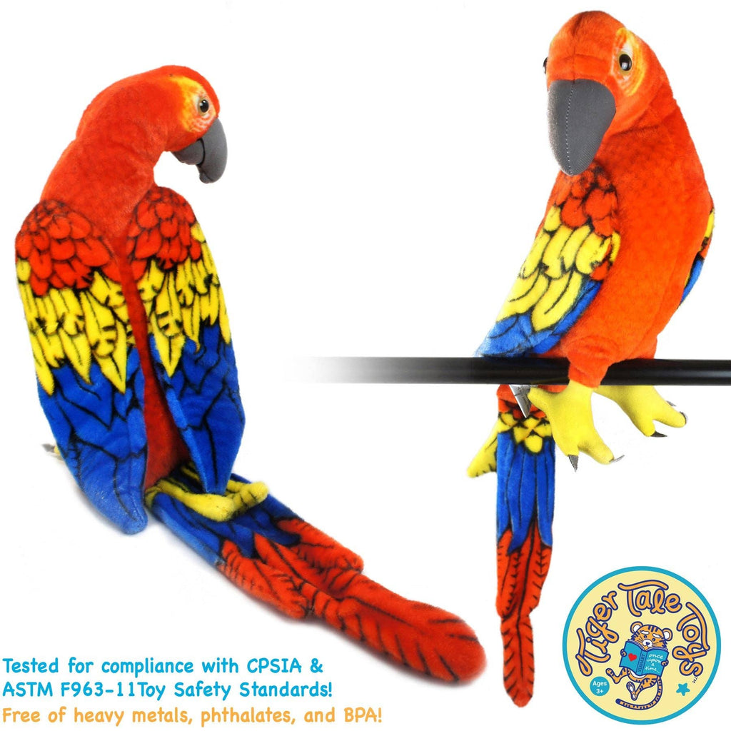 VIAHART Toy Co. - Miguelita The Macaw | 22 Inch Stuffed Animal Plush
