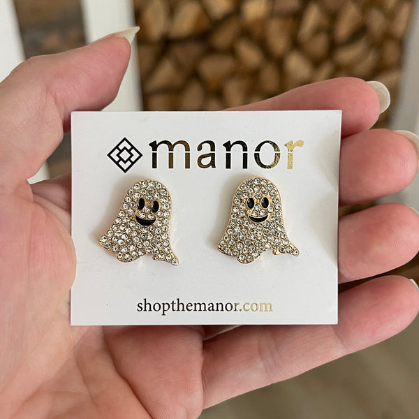 Shimmer Ghost Studs
