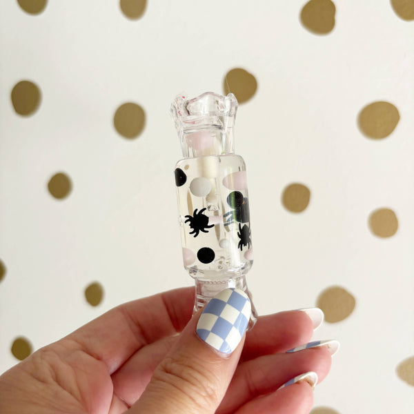 Spooky Halloween Spiders Candy Lip Gloss