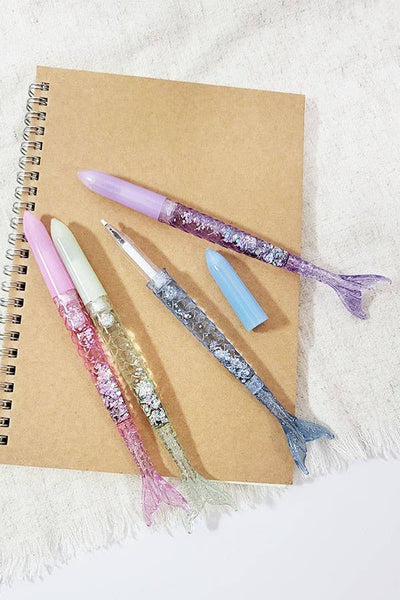 Funteze - Glitter Mermaid Tail Pen