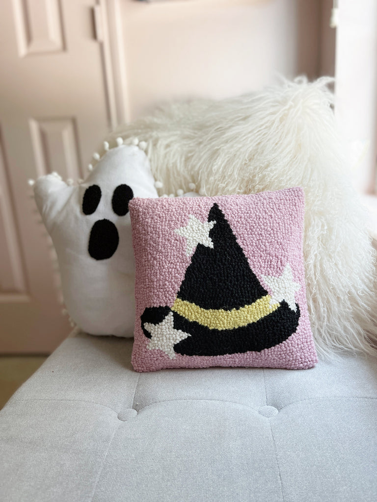 Witch Hat W/Stars Hook Pillow