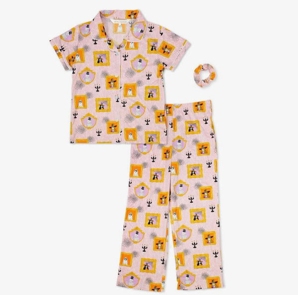 Girls Gilded Ghouls sleep set