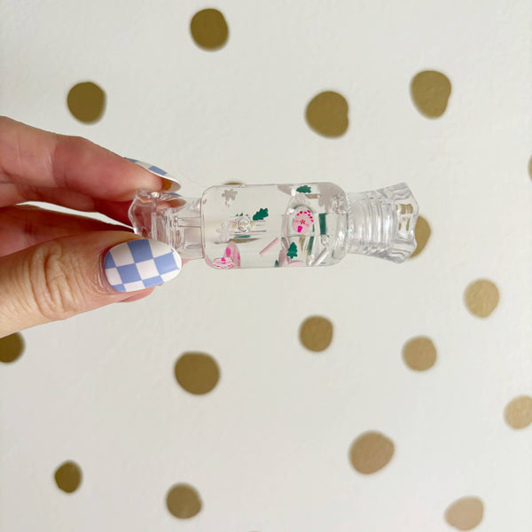 Live Sweet - Gingerbread House Snowflake Candy Lip Gloss