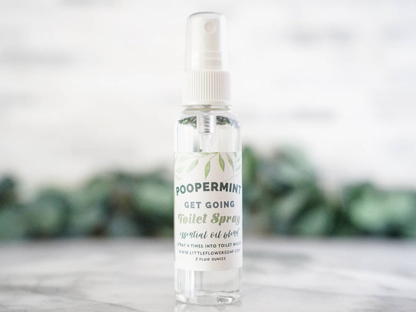 The Little Flower Soap Co - Toilet Spray - 2oz Poopermint Potty Spray