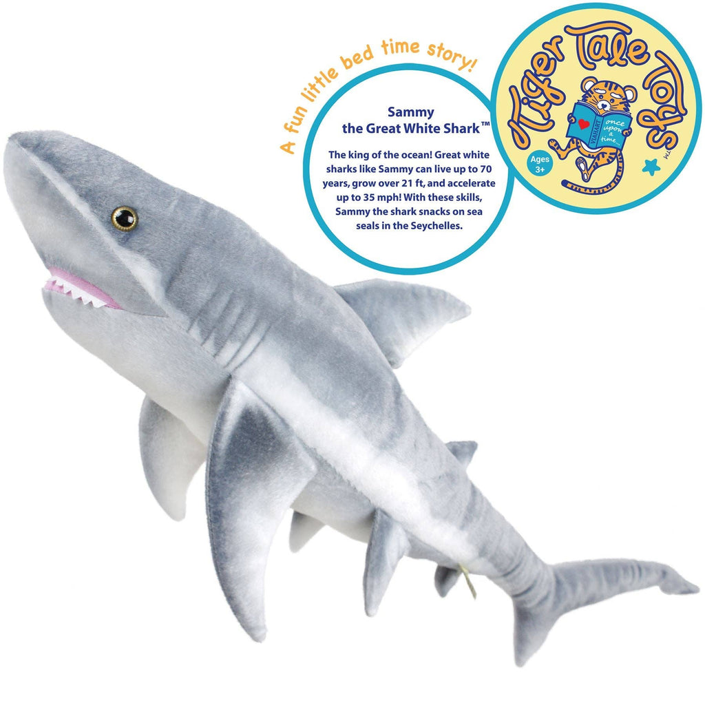 VIAHART Toy Co. - Sammy The Shark | 36 Inch Stuffed Animal Plush