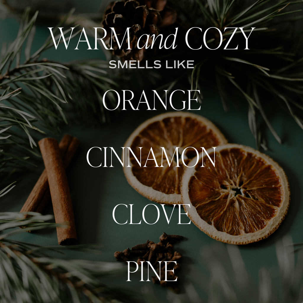 Sweet Water Decor - Warm and Cozy 11 oz Soy Candle- Christmas Home Decor & Gifts