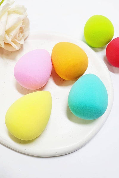 Funteze - Bright Colorful Puff Makeup Blending Sponge