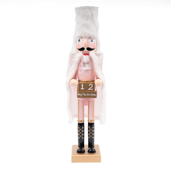 Pink 19" Countdown Nutcracker