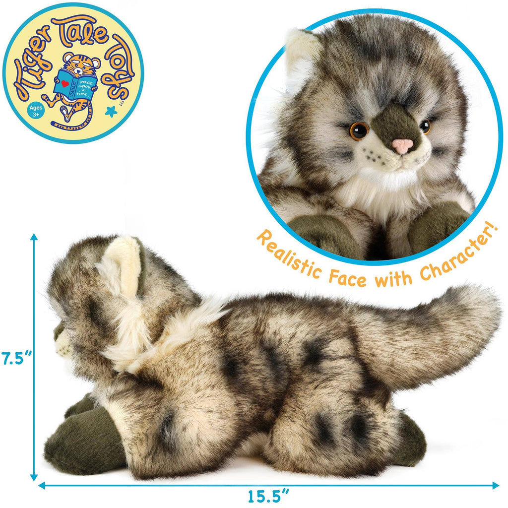 VIAHART Toy Co. - Ricky the Maine Coon | 16 Inch Stuffed Animal Plush