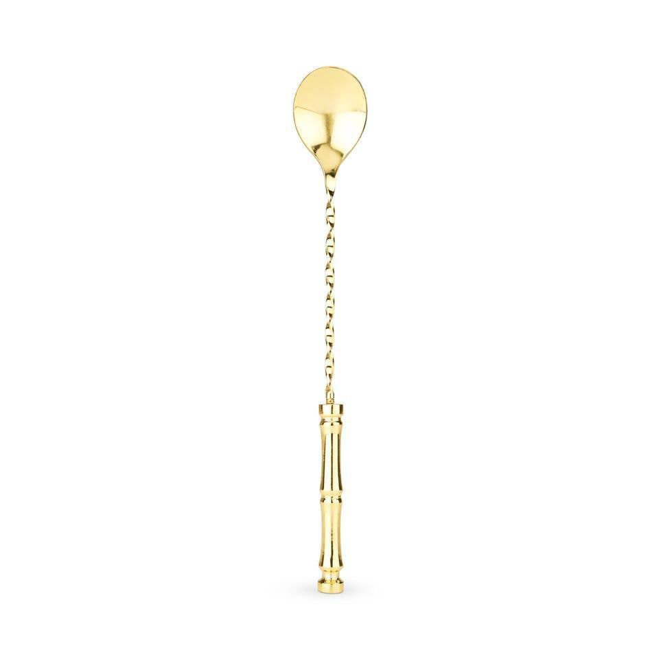 Golden Bamboo Bar Spoon