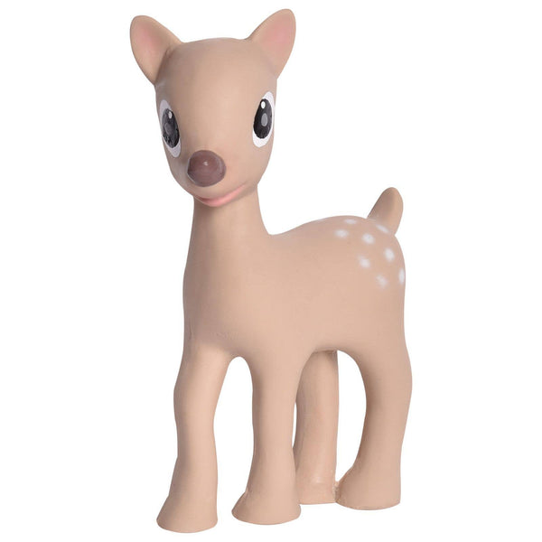 Ralphie the Deer-Organic Rubber Rattle, Teether & Bath Toy