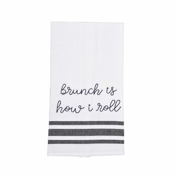 Brunch is How I Roll Tea Towel