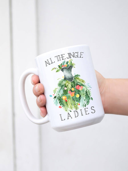 All The Jingle Ladies Christmas Mug