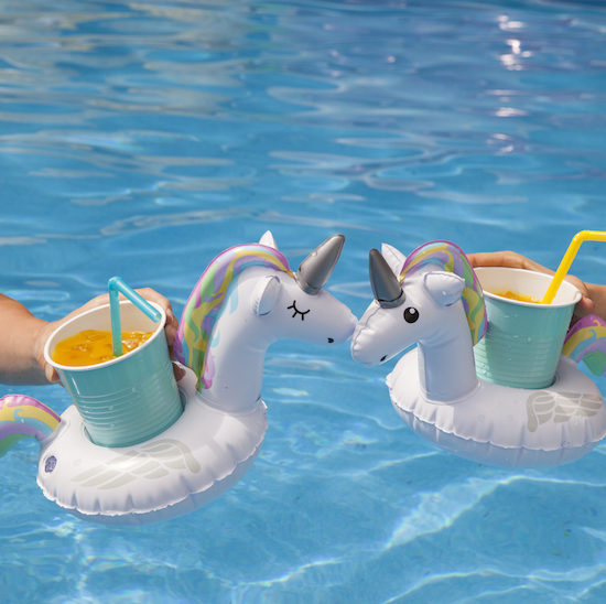 Unicorn Beverage Boats set of 2