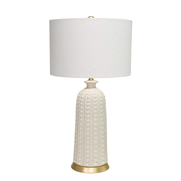 Melrose Table Lamp-White