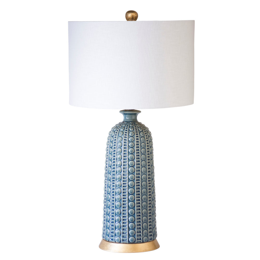 Melrose Table Lamp-Blue