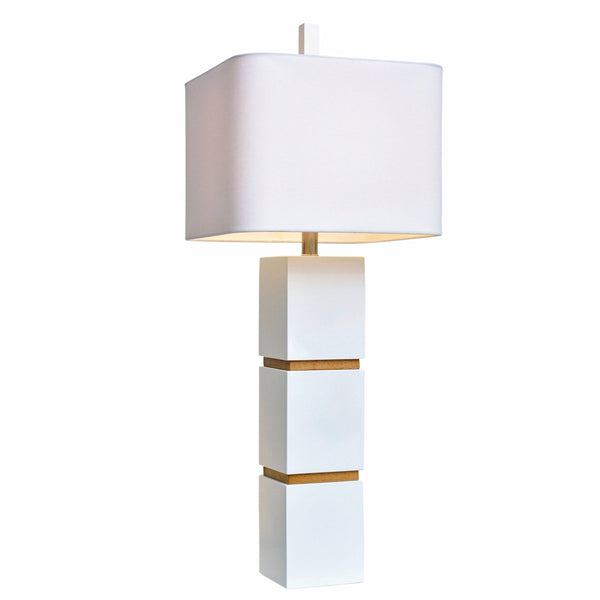 Wilshire Table Lamp in White