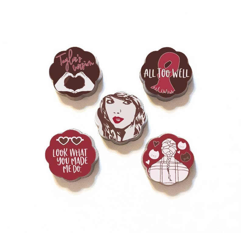 Chouquette - Taylor Swift Fan Club Chocolate Covered Caramels (5p in box)