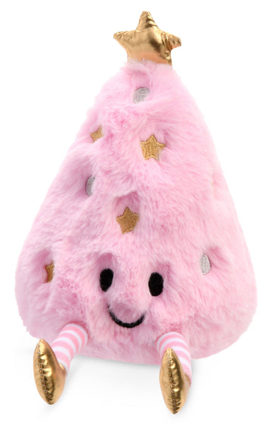 SPARKLY PINK TREE MINI PLUSH