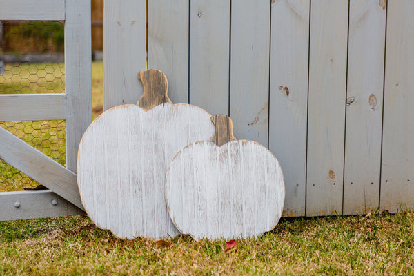 Modern Rustic Pumpkins